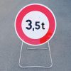Circulation interdite poids lourds 3 tonnes 5 Panneau de signalisation chantier Panoloc