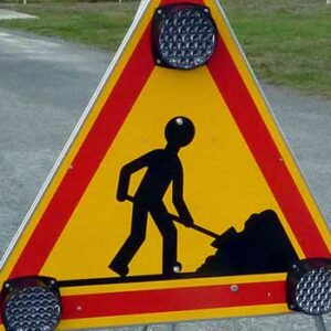 Triangle 3 feux à led