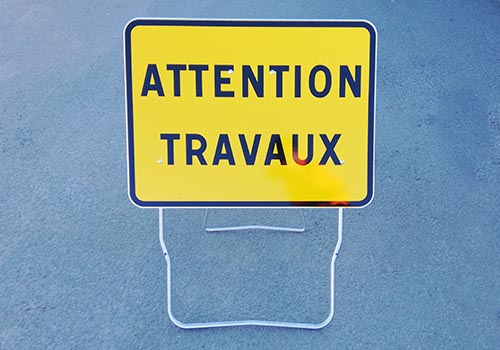 Attention travaux KC1-22P