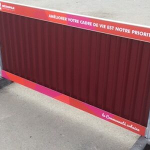 Clôture bardée MEL 2m*1m