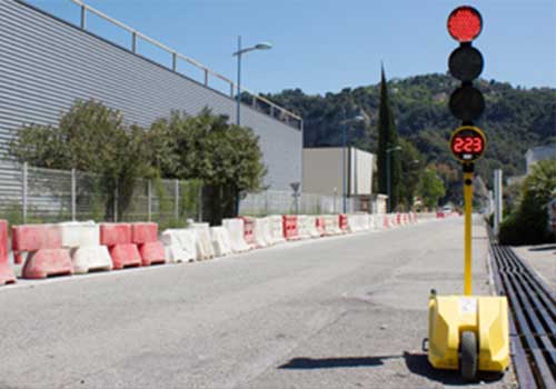 Feux de chantier par 3 – Image 2