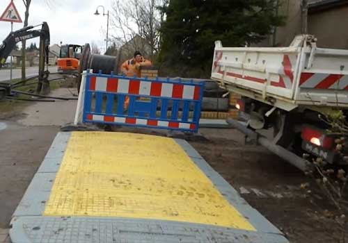 Pont lourd modulable