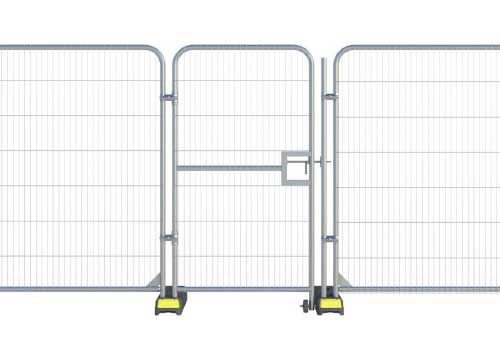 Portail grillagé piéton 1m*2m